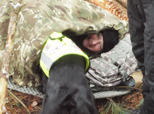 A body being found by Oscar